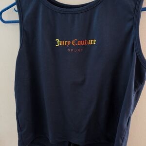 Juicy Couture Sport Navy Tank Top